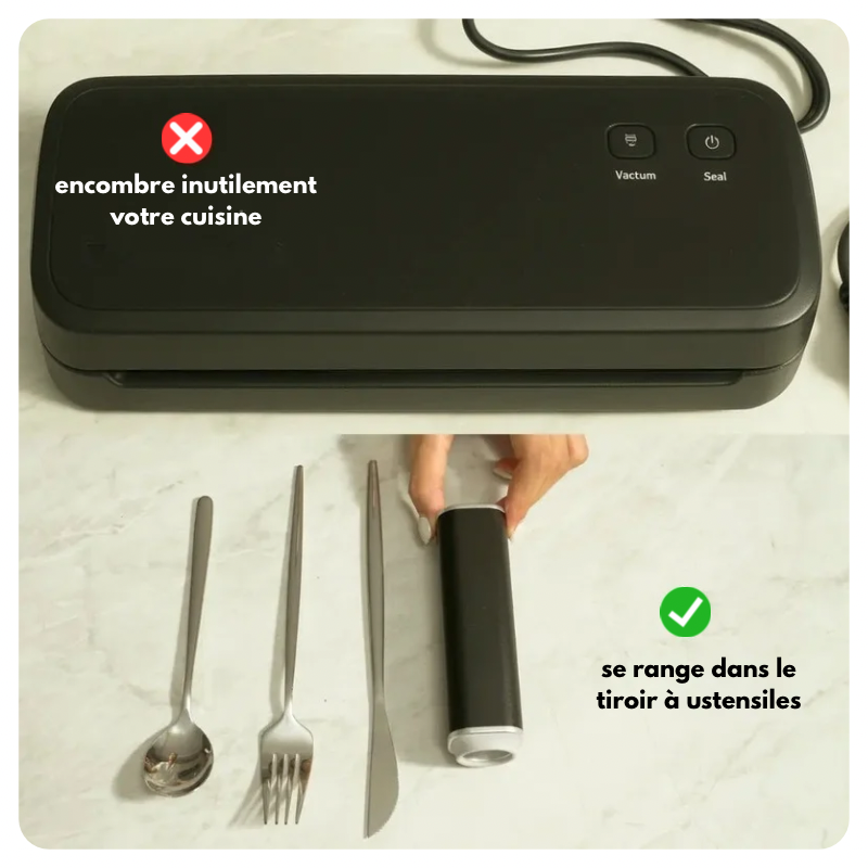 Kit anti-gaspillage Sealzy.