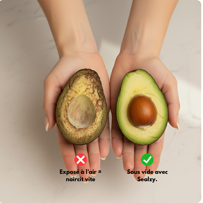 Kit anti-gaspillage Sealzy.